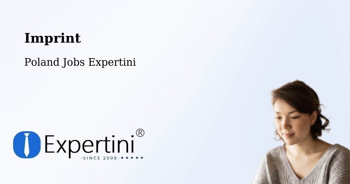 Imprint – Czarna Dąbrówka - Poland Jobs Expertini